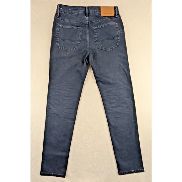 Men's Dark Blue Jeans - Picture 3 of 8